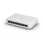 Ubiquiti Unifi Switch , 4x Poe Output Ports, 52w Poe Supply, Fanless, Wall Mount Kit Included (USW-LITE-8-POE)