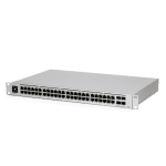 Ubiquiti Unifi 48-port Managed Gigabit Layer2 & Layer3 Switch – 48x Gigabit Ethernet Ports, 4x Sfp+ Ports – Touch Display – Gen2 (USW-PRO-48)
