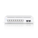 Ubiquiti Pro Xg 8 Poe, Compact Desktop/wall-mountable, Professional-grade 8-port, Layer 3 Etherlighting Poe++ Switch With (8) 10 Gbe, (2) 10g Sfp+ (USW-Pro-XG-8-PoE)