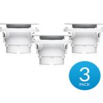 Ubiquiti UVC-G3-FLEX Camera Ceiling Mount Accessory, 3-pack, Compatible with G3 Flex & G5 Flex