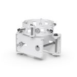 Ubiquiti Wave Ap Micro Mount, Corrosion-resistant Pole Mount, Supports Up To Four Wave Ap Micros, Full 360° Broadcasting (UACC-Wave-AP-Micro-Mount)