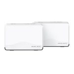 TP-Link Mercusys Be3600 Whole Home Mesh Wi-fi 7 System, 688 Mbps At 2.4 Ghz, 2880 Mbps At 5 Ghz, Mlo, 4096-qam, Ofdma, Eht160 On 5ghz (Halo H27BE(2-pack))