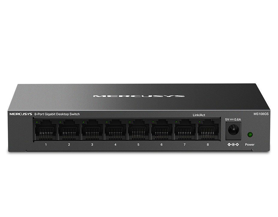 Mercusys MS108GS-M2 8-Port 2.5G Multi-Gigabit Desktop Switch - Image 2
