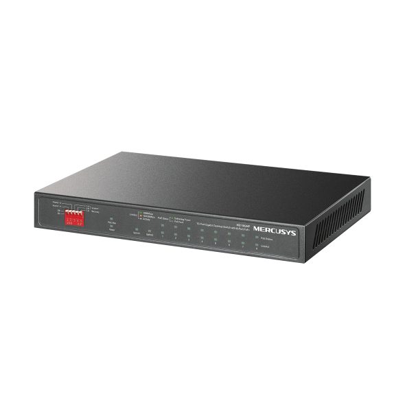 Mercusys MS110CMP 8-Port 10/100 Mbps + 2-Port Gigabit Desktop Switch with 8-Port PoE+ - Image 2
