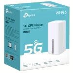 TP-Link 5g Ax1800 Wireless Dual-band Gigabit Router, 1201 Mbps At 5 Ghz + 574 Mbps At 2.4 Ghz, 5g Nr 4.67gbps/1.25gbps, Lte Support Cat 1 (ARCHER NX200)