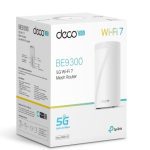 TP-Link 5g Be9300 Tri-band Whole Home Mesh Wi-fi 7 Gateway (wifi7) 574 Mbps At 2.4 Ghz + 2880 Mbps At 5 Ghz + 5760 Mbps At 6 Ghz (DECO BE65-5G(1-PACK))