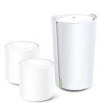 TP-Link Deco X73-DSL(3-pack) AX5400 VDSL Whole Home Mesh Wi-Fi 6 Modem System 660sqm Coverage For 1-3 Bedroom Houses, Dual-Band, OFDMA, MU-MIMO, Beam