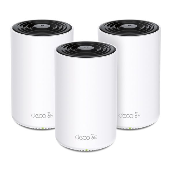 TP-Link Deco XE75 AXE5400 Tri-Band Mesh Wi-Fi 6E System(3-pack) 574 Mbps at 2.4 GHz + 2402 Mbps at 5 GHz + 2402 Mbps at 6 GHz - Image 6