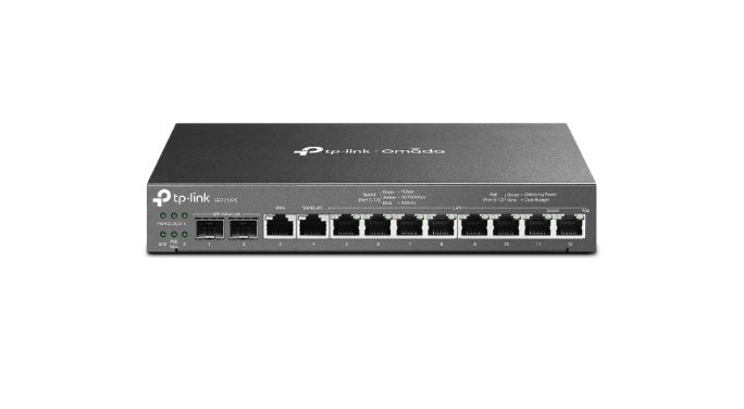 TP-Link ER7212PC Omada 3-in-1 Gigabit VPN Router Integrates Router, POE+ Output & Omada Mgt. Control up to 10 EAPs. VPN, 4 WAN Ports, 110W Budget - Image 4
