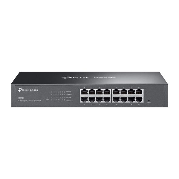 TP-Link ES216G Omada 16-Port Gigabit Easy Managed Switch, Flow Control, Loopback Detection, Port Isolation, Port Mirroring, LAG, VLAN, IGMP Snooping, - Image 6