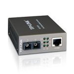 TP-Link MC100CM 10/100Mbps Multi-Mode Media Converter - IEEE 802.3u, SC-Type, 1310nm 2km Multi-mode