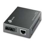 TP-Link Mc200cm 1000mbps Rj45 To 1000mbps Multi-mode Sc Fiber Converter, Full-duplex, Up To 550m, Switching Power Adapter, Chassis Tl-mc1400 Rack-moun (NWTL-MC200CM)