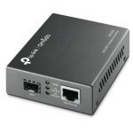 TP-Link Omada 10g Multi-gigabit Sfp Media Converter, 1× 1g/2.5g/5g/10gbps Auto-negotiation Rj45 Ports Supporting Auto-mdi/mdix (MC420L)