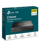 TP-Link 8 Channel Poe+ Network Video Recorder, 113w Poe Budget, H.265+, 4k Video Output & 16mp Decoding Capacity (hdd Not Included) (VIGI NVR1008H-8MP)
