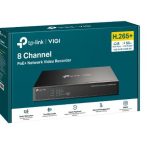 TP-Link 8 Channel Poe+ Network Video Recorder, 53w Poe Budget, H.265+, 4k Video Output & 16mp Decoding Capacity (hdd Not Included) (VIGI NVR1008H-8P)