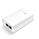 TP-Link Omada 48v Passive Poe Injector Adapter, Data And Power Carried Over The Same Cable, 48 V Power Input, 24 W Poe Power, Plastic Case (POE4824G)