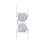 TP-Link RE405BE BE6500 Dual-Band Wi-Fi 7 Range Extender with BE6500 speeds, MLO, 160MHz, 4× antennas, EasyMesh, and 2.5G Ethernet port