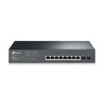 TP-Link 10-port Gigabit Smart Switch With 8-port Poe+ 1xfan 14.9mpps Support Omada Sdn, 802.1p Cos/dscp Qos, Igmp Snoop Rack Mountable (SG2210MP)