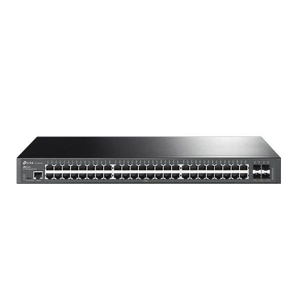 TP-Link SG3452X Omada 48-Port Gigabit L2+ Managed Switch with 4 10GE SFP+ Slots, Integration with Omada SDN Controller, Static Routing, OAM, sFlow, DD - Image 3