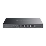TP-Link Omada 24-port Gigabit Stackable Lite L3 Managed Poe++ Switch With 4× 10g Slots (SG5428XMPP)