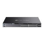 TP-Link Omada 24-port Gigabit Stackable L3 Managed Poe+ Switch With 4 10g Slots, Omada 24-portgigabit Stackable L3 Managed Poe+ Switch With (SG6428XHP)