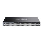 TP-Link Omada 48-port Gigabit Stackable L3 Managed Switch With 6 10ge Sfp+ Slots, 48× Gigabit Rj45 Ports, 6× 10g Sfp+ Slots, Rj45/type C Usb C (SG6654X)