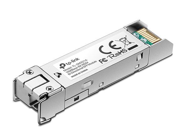 TP-Link 1000Base-BX WDM Bi-Directional SFP Module (TL-SM321A-2) TX: 1550nm, RX: 1310nm, Up to 2KM Transmission Distance, LC Simplex - Image 2