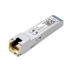 TP-Link Tl- 1000base-t Rj45 Sfp Module. 100m Reach Over Utp Cat 5e Or Above Cable, 1000base-t, Tx Disable, Hot Swappable (SM331T)