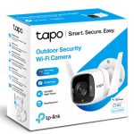 TP-Link Outdoor Security Wi-fi Camera, H.264, 2-way Audio, Night Vision, Motion Detect, Voice Control, Weatherproof, Sound (TAPO C320WS)