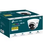 TP-Link Vigi 4mp C440-w(4mm) Full-colour Wi-fi Turret Network Camera,4mm Lens, Smart Detection, 3yw (VIGI C440-W(4MM))