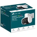 TP-Link Vigi 4mp C540v Outdoor Full-color Dual-lens Varifocal Pan Tilt Network Camera,two-way Audio, Smart Detection 3yw (VIGI C540V)