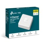 TP-Link 4 Channel Poe+ Network Video Recorder, 24/7 Continuous Recording, 4k Hdmi Video Output & 16mp Decoding (hdd Not Included) (VIGI NVR1104H-4P)