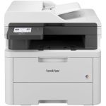 Brother MFC-L3755CDW Compact Colour Laser Multi-Function Centre - Print/Scan/Copy/FAX with Print speeds of Up to 26 ppm,2-Sided Print,signle side scan