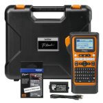 Brother PT-E310BTVP Industrial Handheld Label Printer - 3 Year Warranty, included Carry case, Rechargeable Li-Ion battery,1xTZE-FX241 and USB-A Cable