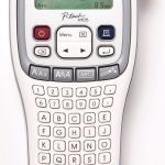 Brother PTH105 WHITE/GRAY ACCENT HANDHELD LABELLER - 3.5-12MM TZE TAPE MODEL