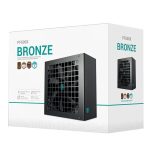 DeepCool PF600X 600W Gamer Storm 80 Plus Bronze Cybenetics ATX Power Supply 120mm Fan Japanese Taiwanese Capacitors DC to DC ATX12V V252