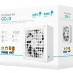 DeepCool PQ1000G WH 1000W Gamer Storm 80 Gold Fully Modular ATX Power Supply 120mm Fan Japanese Capacitors DC to DC ATX12V V31