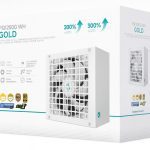 DeepCool Pq1200g Wh 1200w Gamer Storm Fully Modular Atx Power Supply 120mm Fan Japanese Capacitors Dc To Dc Atx12v V31 (R-PQC00G-FD1W-JGAU-V1)