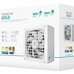 DeepCool Pq750g Wh 750w Gamer Storm 80 Plus Gold Fully Modular Atx Power Supply 120mm Fan Japanese Capacitors Dc To Dc Atx12v V31 (R-PQ750G-FD1W-JGAU-V1)