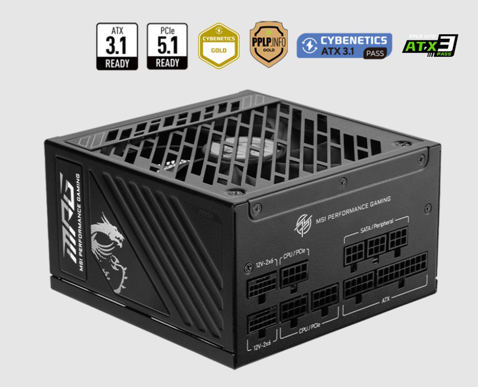 MPG A1000GS PCIE5