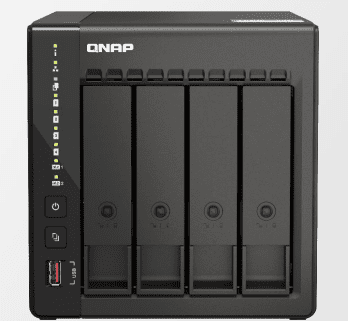 QNAP TS-453E-8G, 4-bay desktop NAS, Intel Celeron J6412 4C 2.0GHz, burst 2.6GHz, onboard 8GB RAM, 2 x HDMI 1.4b, 2x M.2 2280 PCIe slots, 2x 2.5GbE, 2 Years WTY - Image 8