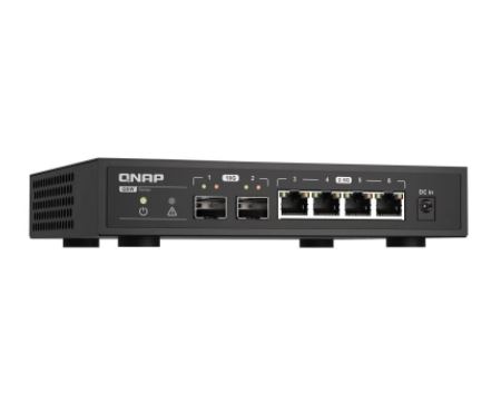 QNAP QSW-2104-2S, 2 ports 10GbE SFP+, 5 ports 2.5GbE RJ45, unmanaged switch, 2 Years WTY - Image 2