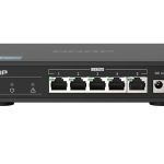 QNAP : 5 Port 2.5gbps Auto Negotiation (2.5g/1g/100m), Unmanagement Switch, 2y Rtb (QSW-1105-5T)