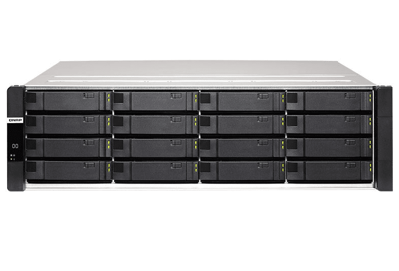 QNAP ES1686dc-2142IT-96G 16-Bay Diskless 3U Rackmount NAS, Intel Xeon D-2142IT per controller, 96GB DDR4 ECC memory(48GB per controller),14-LAN,5 Years WTY - Image 2