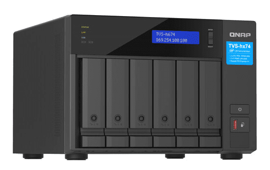 QNAP TVS-h674T-i5-32G, 6-bay QuTS hero NAS, Intel Core i5-12400 6-core/12-thread, up to 4.6GHz, 32GB SO-DIMM DDR4, 2 x 2.5GbE, 2 x Thunderbolt 4, 3 Year WTY - Image 7