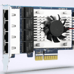 QNAP Quad-port 5gbe Multi-gig Expansion Card;aquantia Aqc111c;gen3 X 4;low Profile [] (QXG-5G4T-111C)