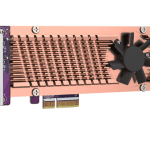 QNAP Dual M.2 Pcie Ssd Expansion Card; Supports Up To Two M.2 2280/22110 Formfactor M.2 Pcie (gen3 X4) Ssds; Pcie Gen3 X4 Host Interface; Low-profile Bracket Pre-loa (QM2-2P-344A)