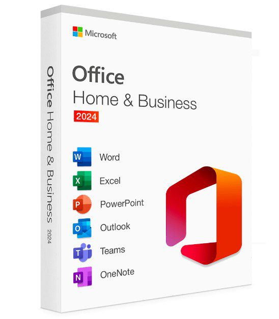 Microsoft Office Home & Business 2024 English APAC Medialess Retail New. Includles Word, Excel, PowerPoint, Outlook for PC and Mac - Image 2
