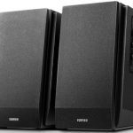 Edifier R1700BT Bluetooth Lifestyle Bookshelf Studio Speakers Black - BT/Dual 3.5mm AUX/Limited Distortion DSP/DRC/Classic Wood Finish