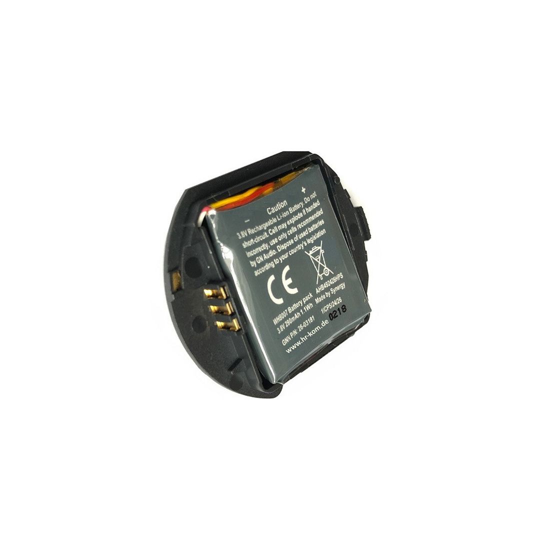 Jabra 14151-09 Battery Pack For Engage Series Headsets, One replacement battery pack for Jabra Engage 55, Engage 65 and 75 for Mono or Stereo headsets - Image 3